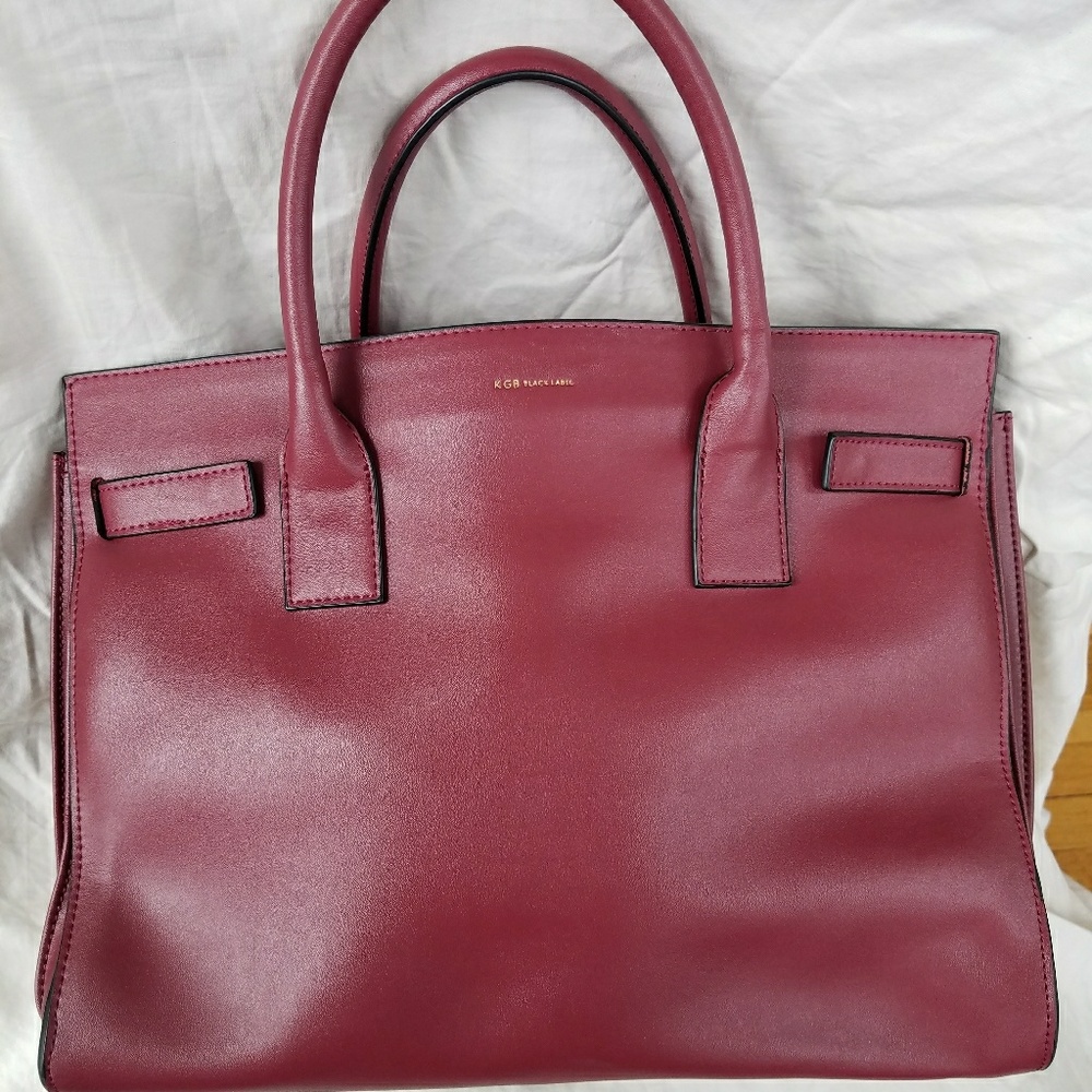 Beautiful maroon large purse
